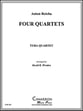 FOUR QUARTETS 2 Euphonium 2 Tuba QUARTET P.O.D. cover